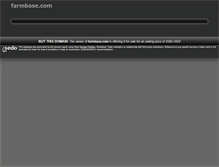 Tablet Screenshot of farmbase.com